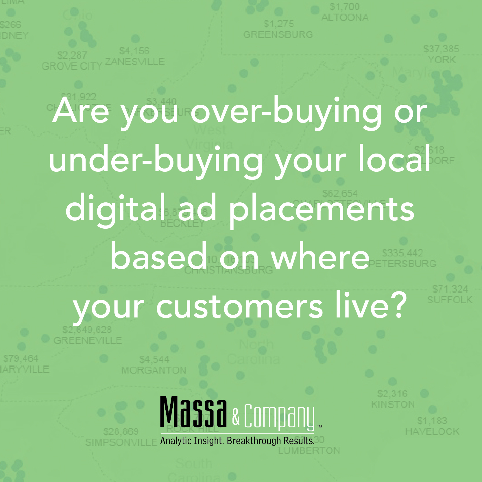 Marketing analytics company and marketing insights